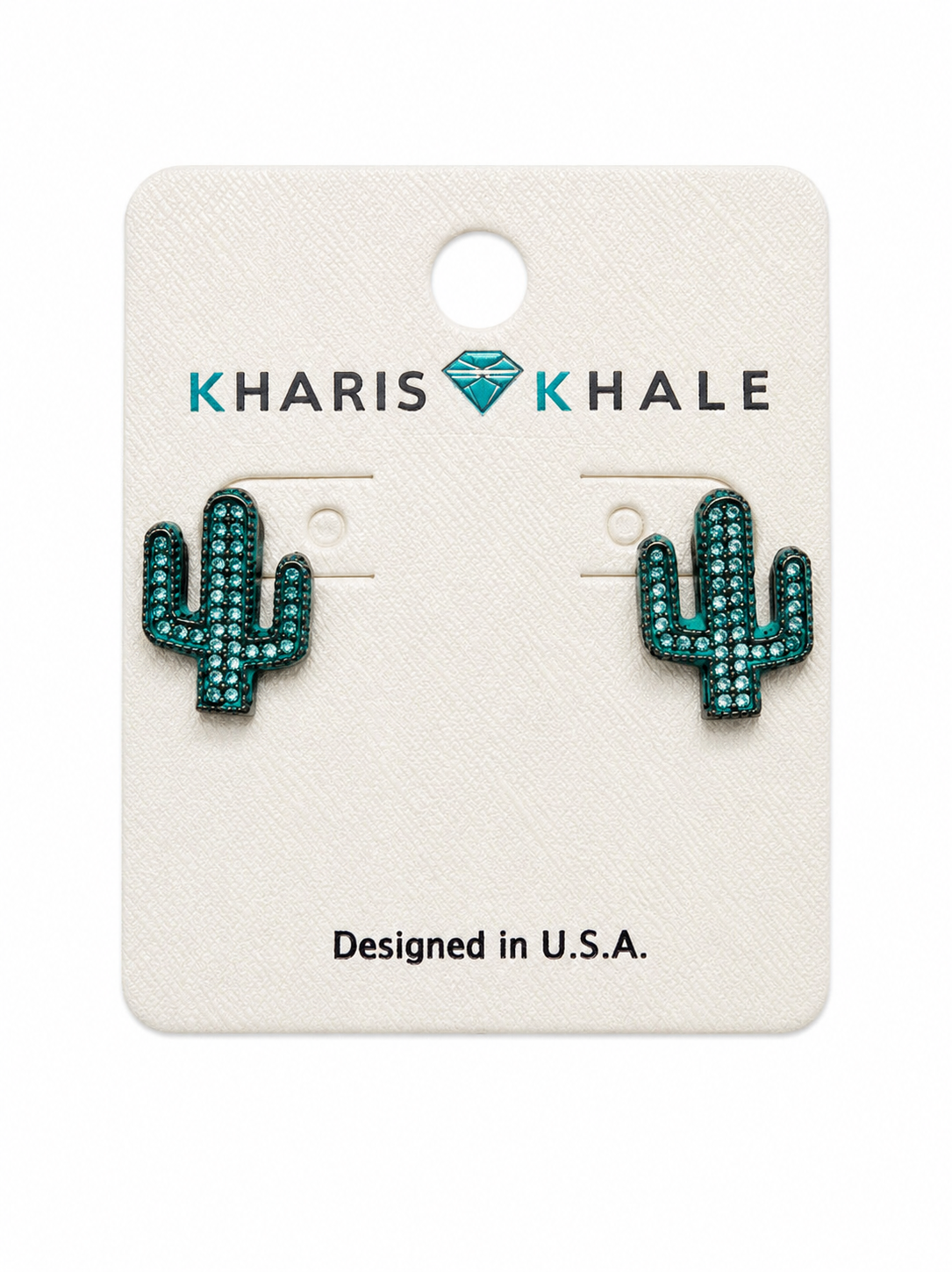 Cactus earring set