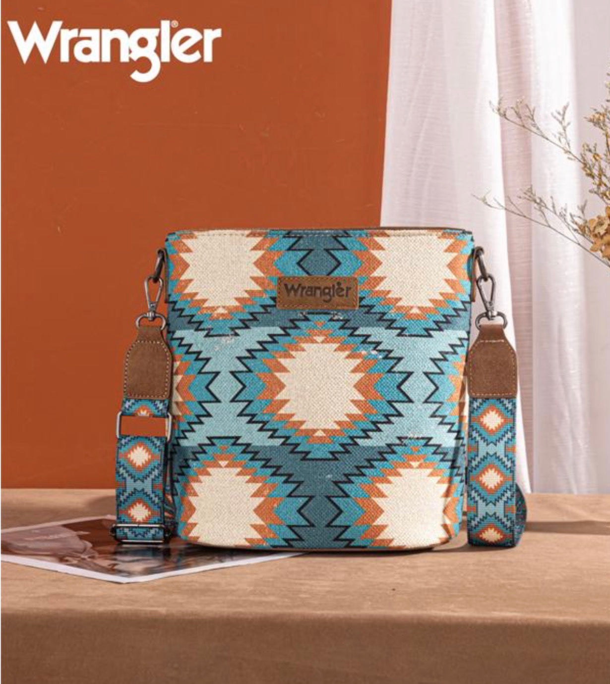 Teal Wrangler Purse