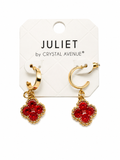 Red earring set