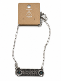 Howdy necklace