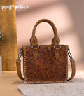 Trinity Tooled Handbag