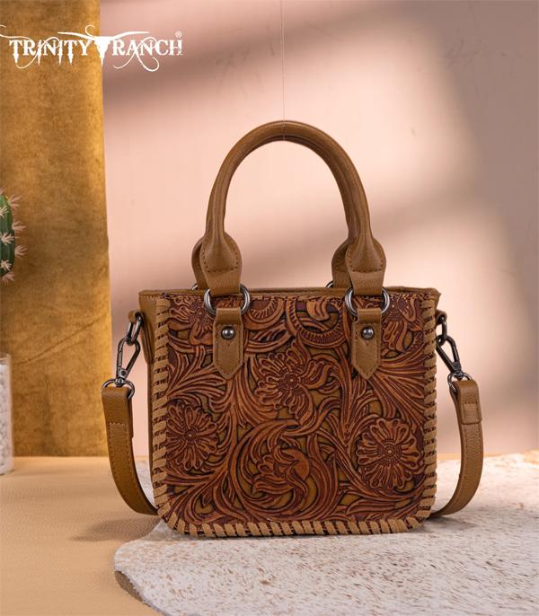 Trinity Tooled Handbag