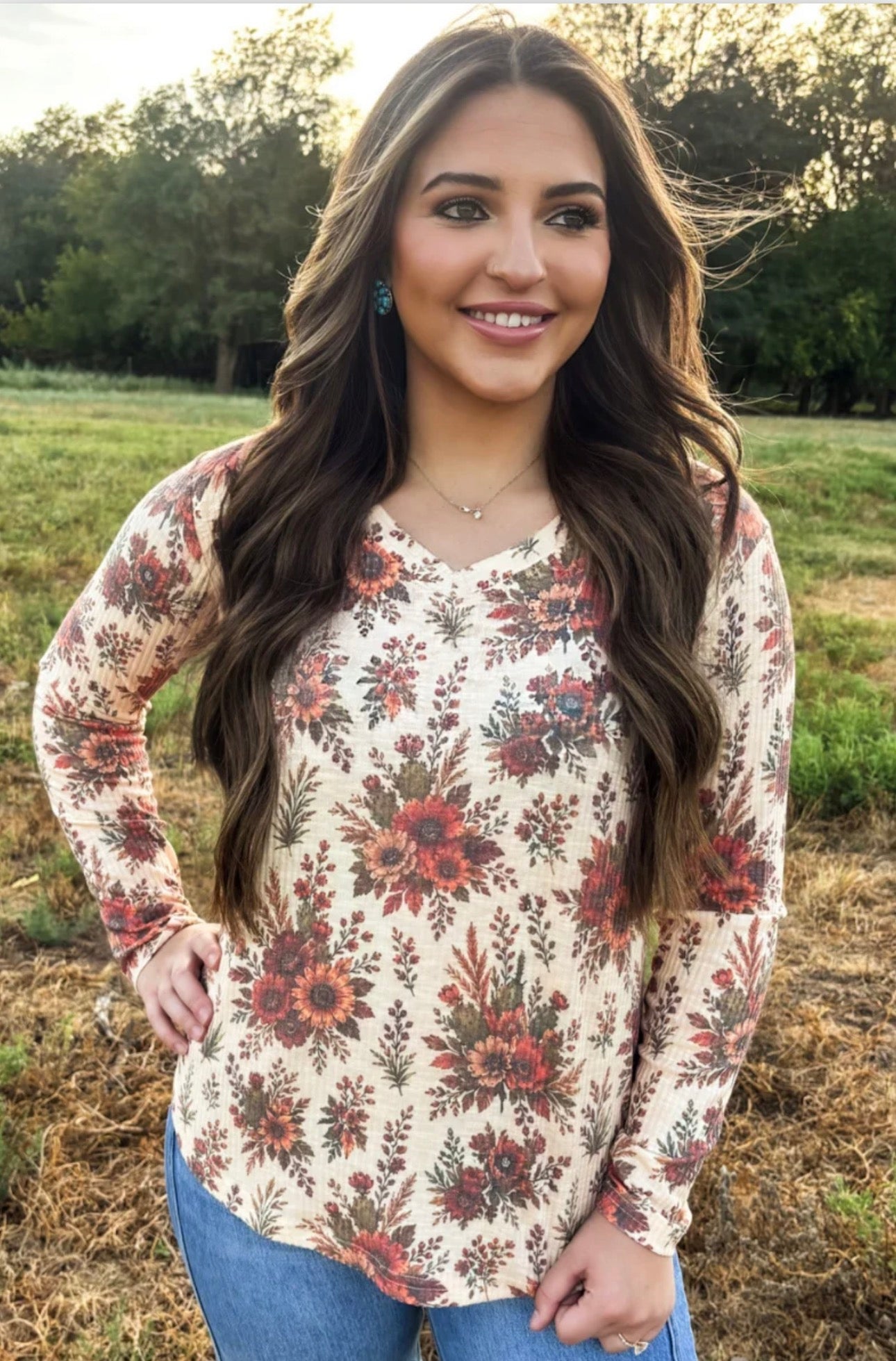 Dust & Daisies Top