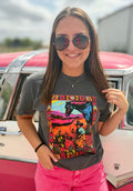 Neon Desert Drifter Tee