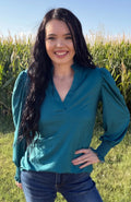 Canyon Call Top - Teal