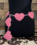 Pink Heart Belt