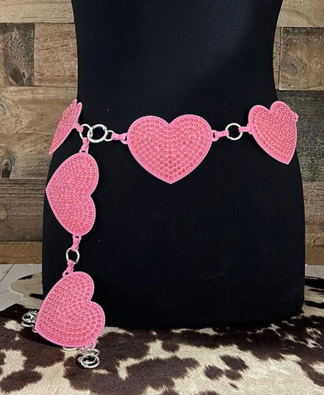 Pink Heart Belt