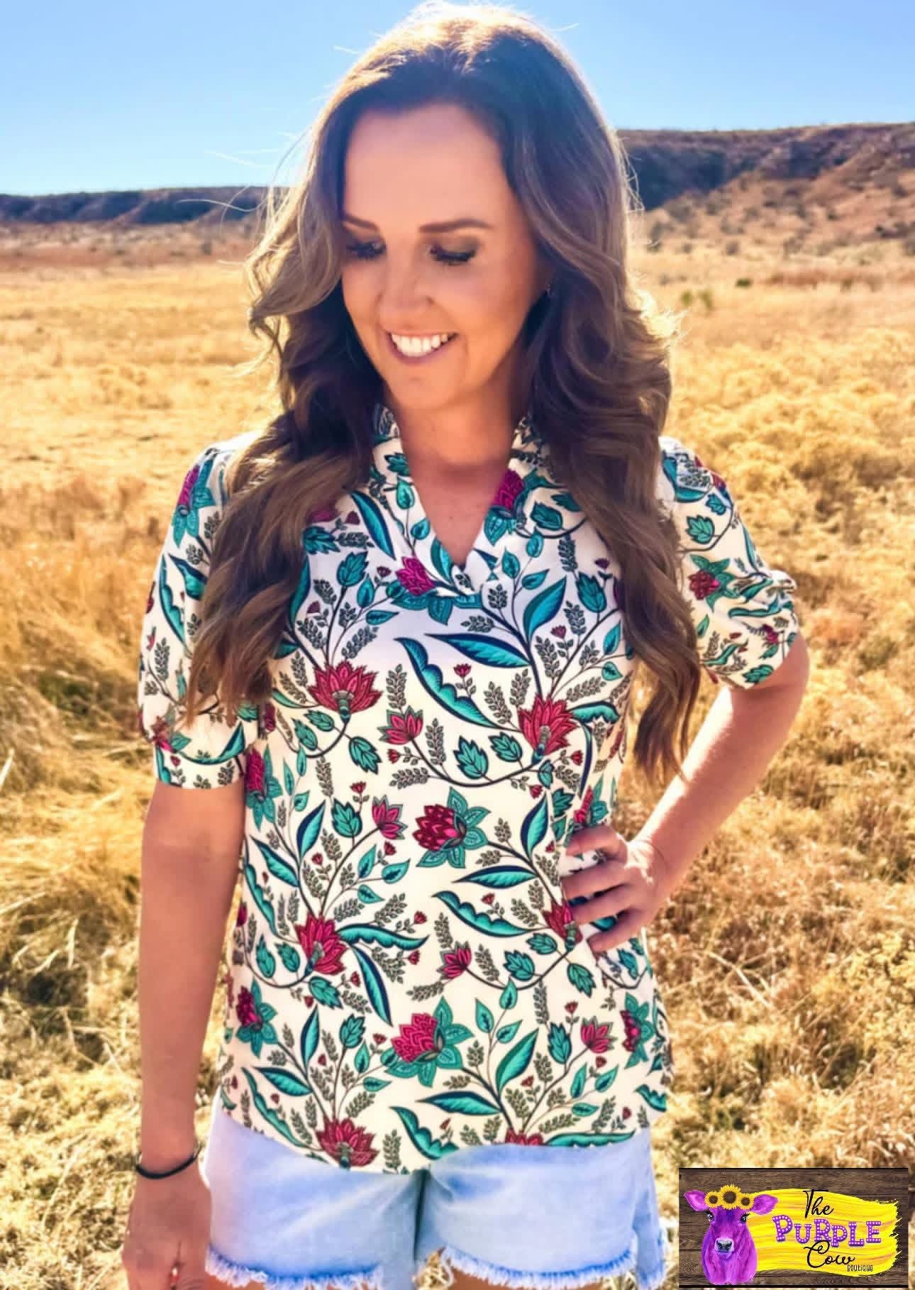 Floral Breeze Top