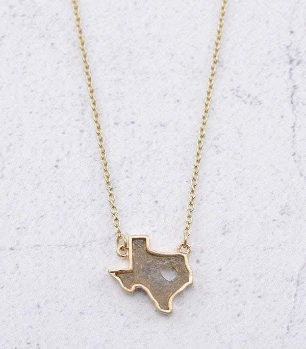 Gold Texas Necklace