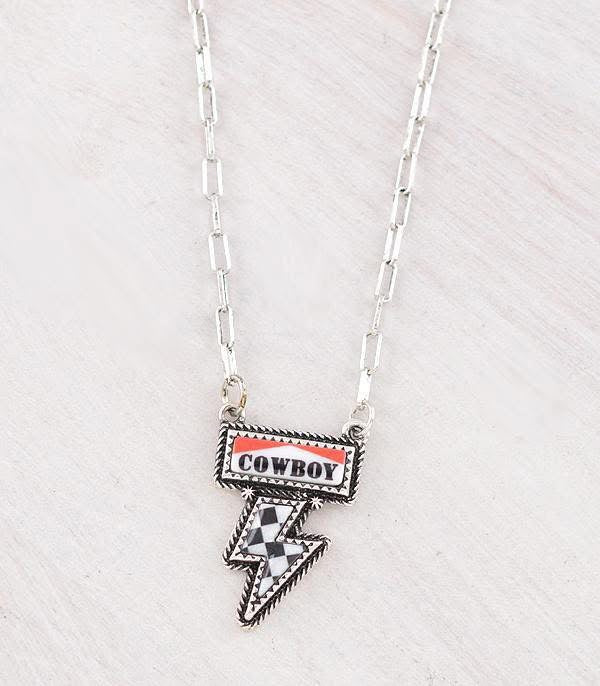 Cowboy up Necklace