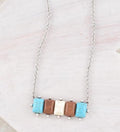 Marble mix necklace