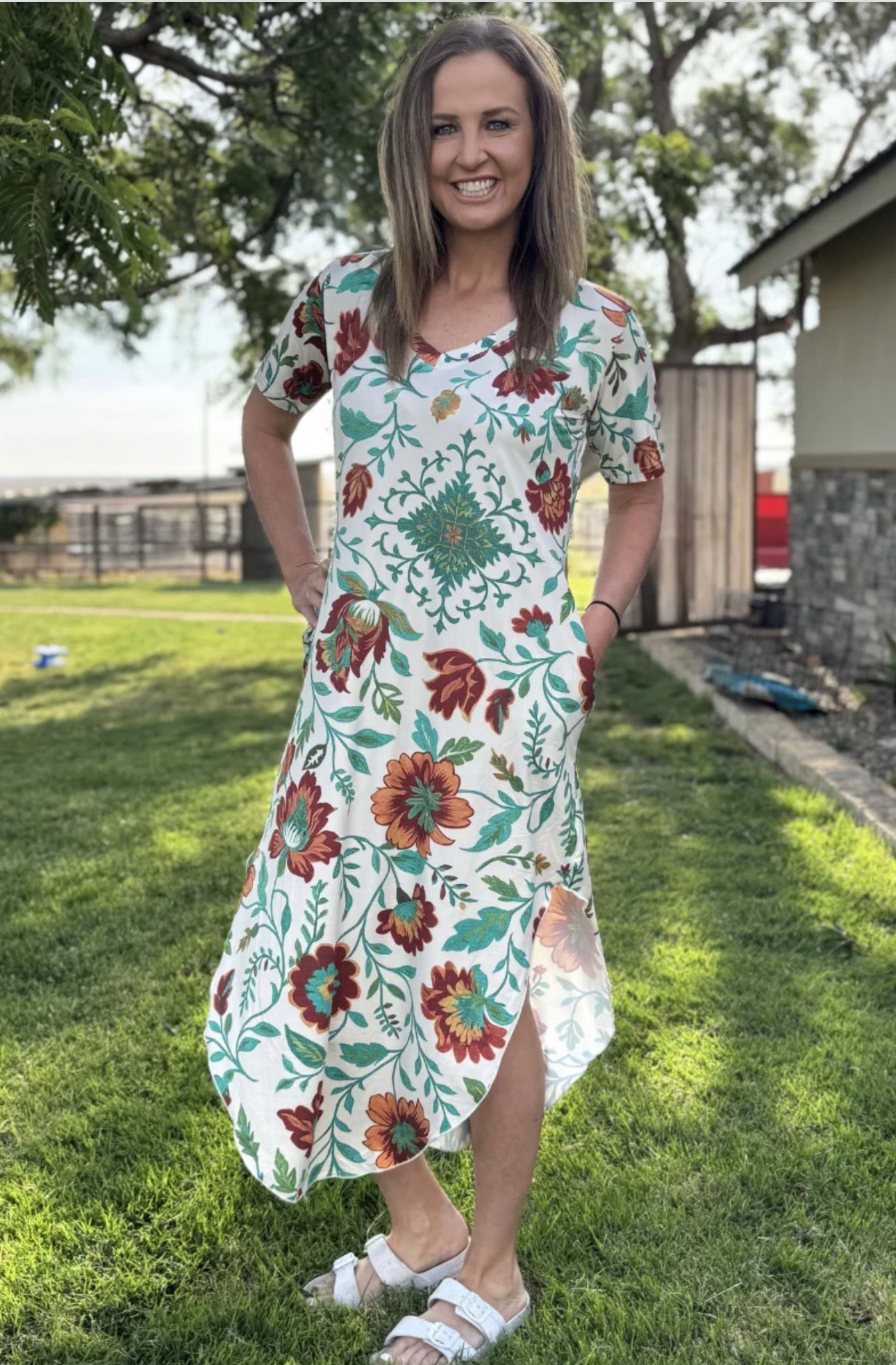 Golden Prairie Maxi Dress