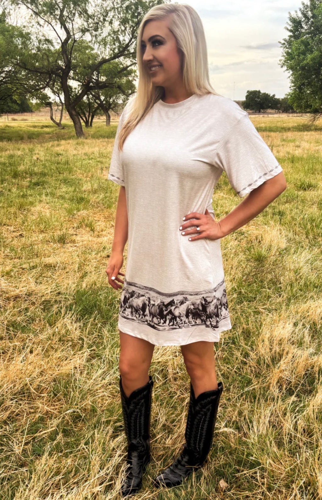 Silver Spur T-Shirt Dress